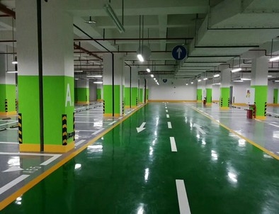 商洛商洛停车场标线施工